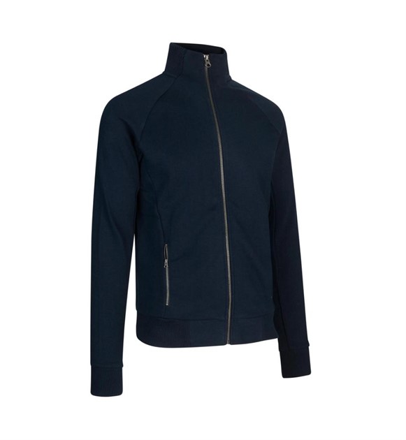 Sweatshirt cardigan Herr m dragkedja marin st S