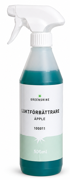 Doftförbättring Greenshine Äpple 500 ml