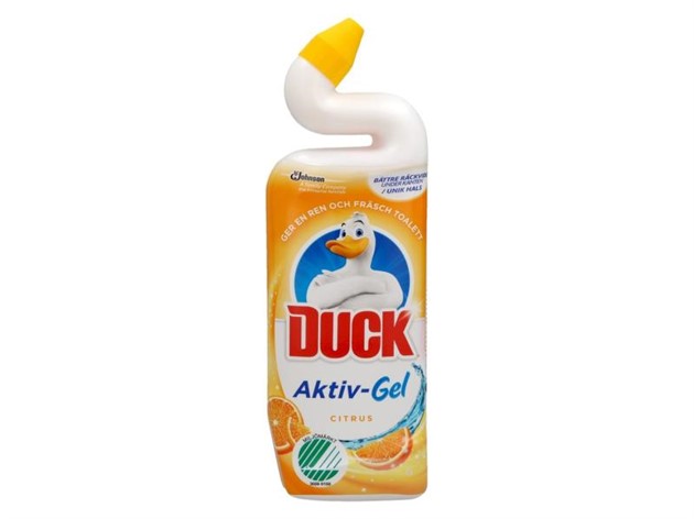 Sanitetsrengöring WC Duck Toilett Cleaner Citrus 750 ml