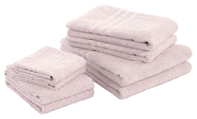Handduk bad frotté 90x150 cm färg Rosa
