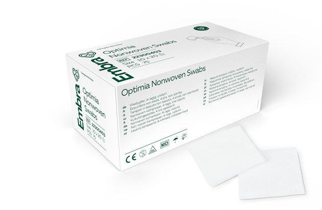 Kompress nonw 4L Embra 10x20cm dispenserbox 75st/fp