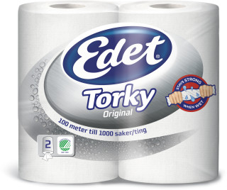 Handtorkrulle Torky original 100m/rl  2 -pack