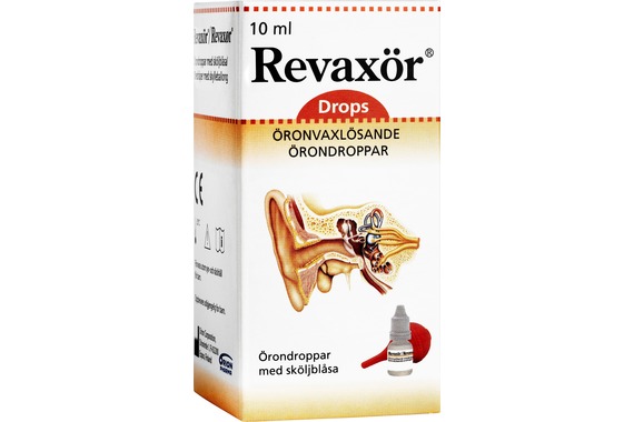 Örondroppar Revaxör med sköljblåsa 10ml
