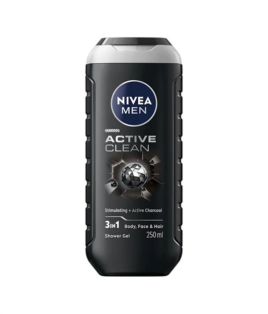 Duschkräm Nivea Men Active Clean 250ml