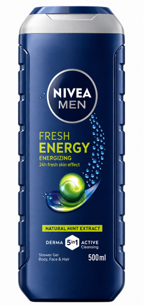 Duschkräm Nivea Fresh Energy 500 ml