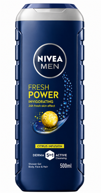 Duschkräm Nivea Power 500 ml