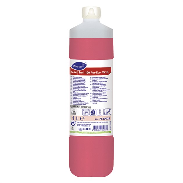 Sanitetsrengöring Sani 100 Pur Eco 1L