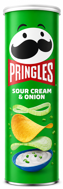 Snacks Chips Pringles Sour Cream&Onion 165 gram