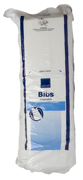 Haklapp papper med ficka, knyt 100st/fp