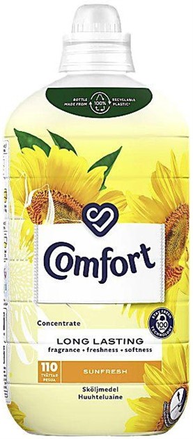 Sköljmedel Comfort Yellow Sunfresh 1650 ml