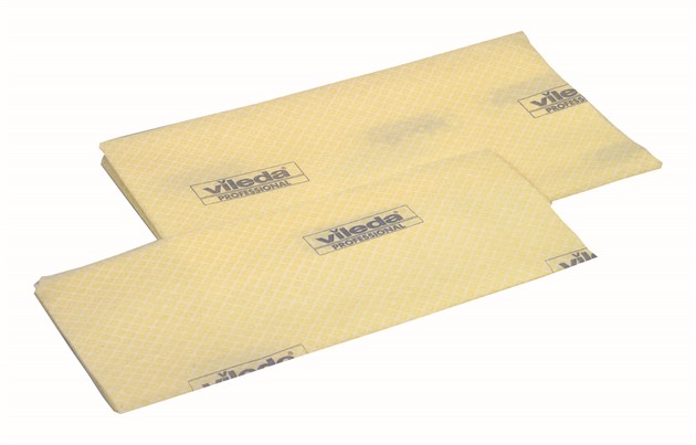 Moppduk gul engångs, impregnerad  60x24cm 50st/fp