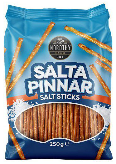 NORDTHY Salta Pinnar 250 gram
