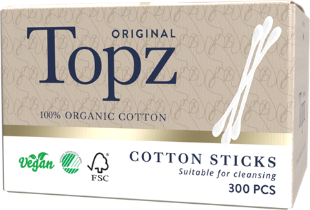 Öronpinnar Topz premium 300st/fp