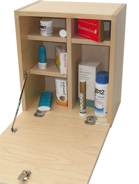 Medicinskåp Wiola 1 lucka nyckellåsning