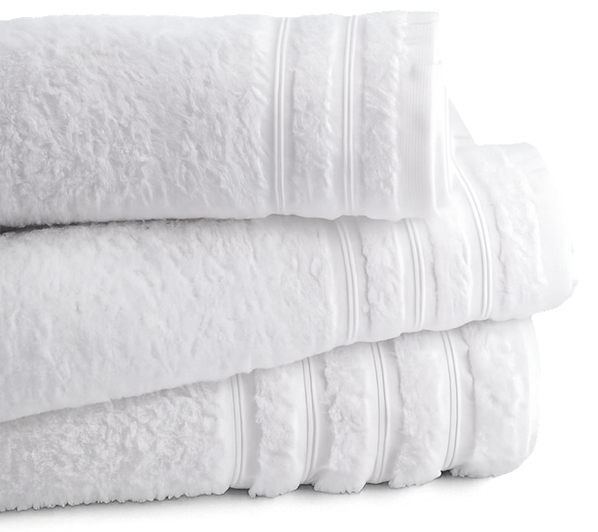 Handduk bad tjock lyxig frotté 550g vit 100x150 cm