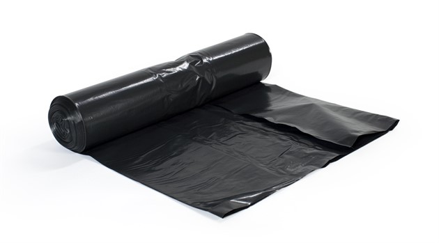 Plastsäck svart 70L 50my 600x900x50 my 25st/rl