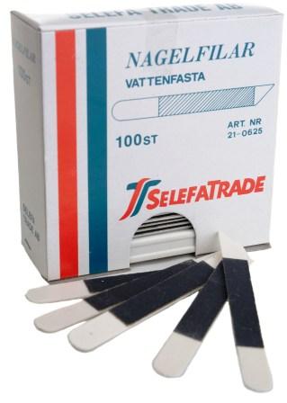 Nagelfil med petare 100st/fp