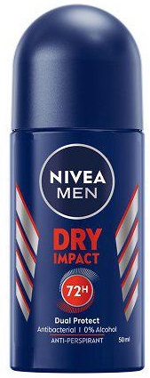 Deodorant Nivea deo roll-on dry for man 50 ml