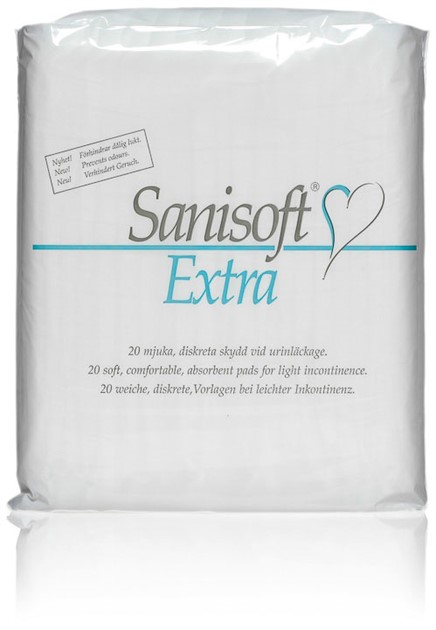 Inkontinensskydd Sanisoft Extra 20 st/fp