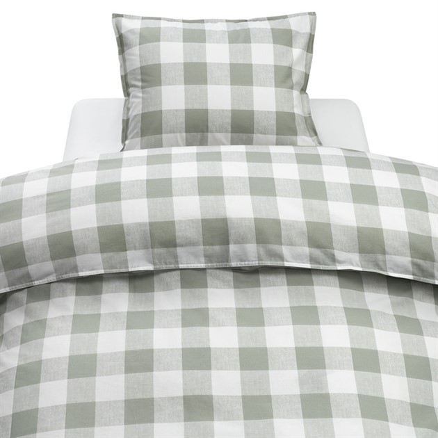 Bäddset 2-dels Ruta Grön