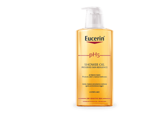 Duscholja pH5 Eucerin oparfymerad 400ml med pump