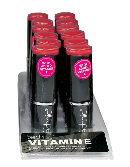 Läppstift Technic Vitamin E E-hot Pink 3,5gr