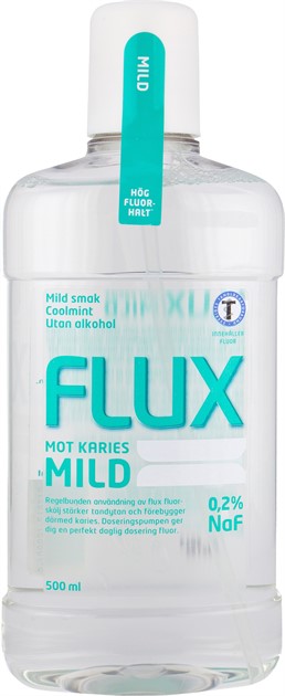 Munskölj FLUX Mild Mint 500ml