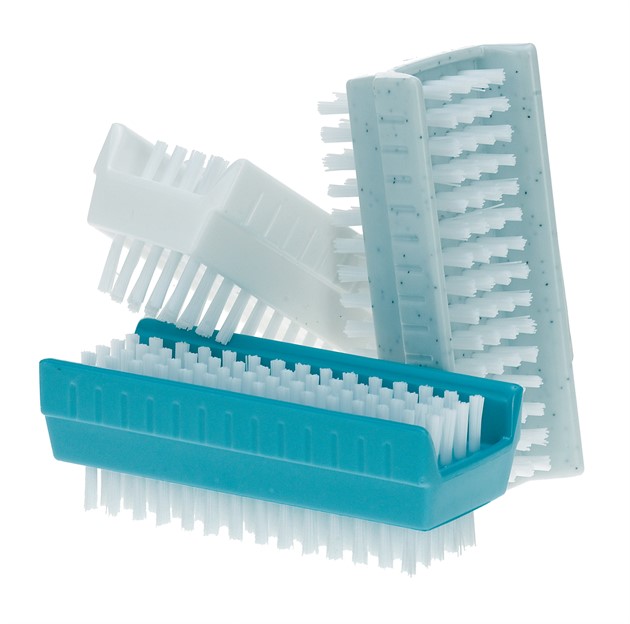 Nagelborste plast dubbel