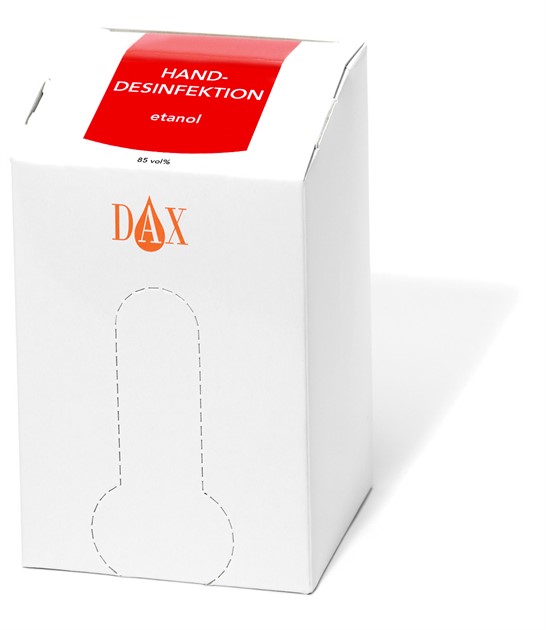 Handesinfektion Dax Clinical box refill till AD-dispenser