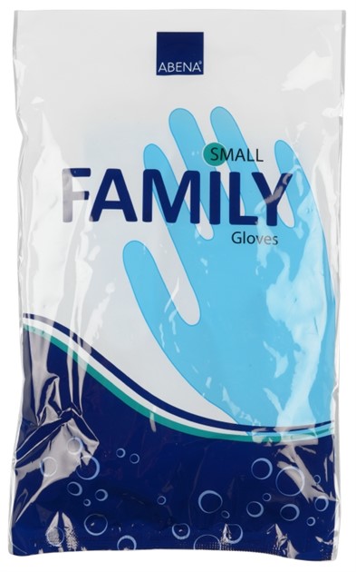 Hushållshandskar Vinyl flockad st7