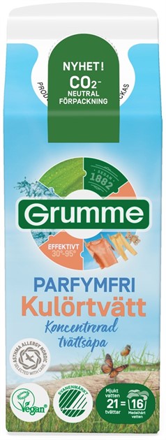 Tvättmedel Grumme Flytande Kulör u färg/parfym 750ml