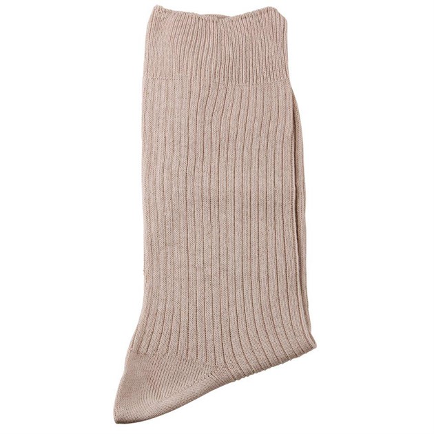 Socka med extra lös resår beige st 37-39