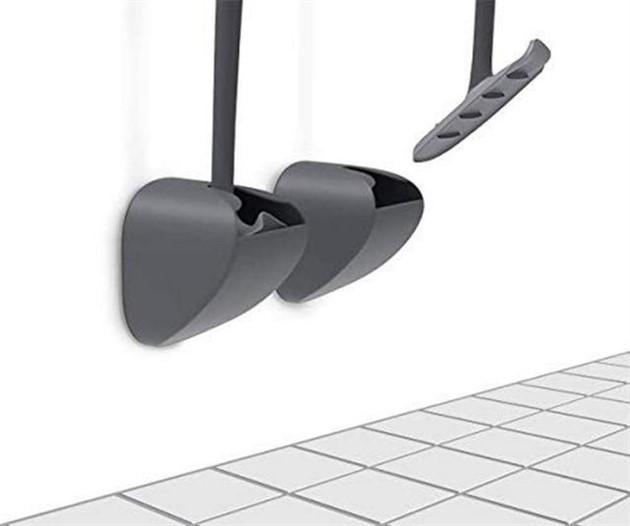 Toalettborste Sanimaid Copenhagen borste + vägghållare