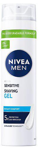 Raklödder Nivea Men Gel Sensitive 200ml