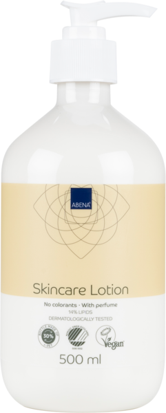 Hudlotion Abena parfymerad 500ml med pump