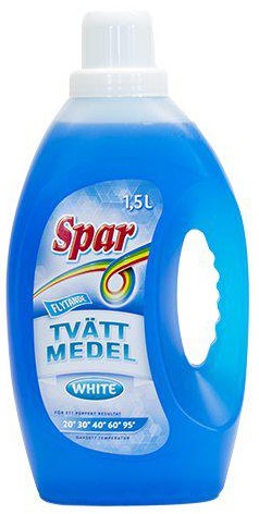 Tvättmedel Spar flytande vitt 1,5L