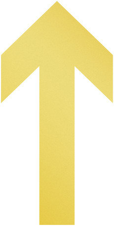 Golvmarkering "PIL" borttagbar 10 st/fp