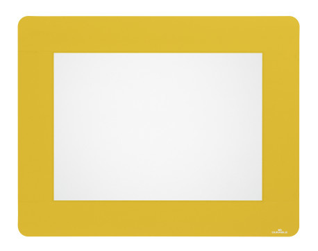 Golvficka A4 gul för dokument borttagbar 10st/fp