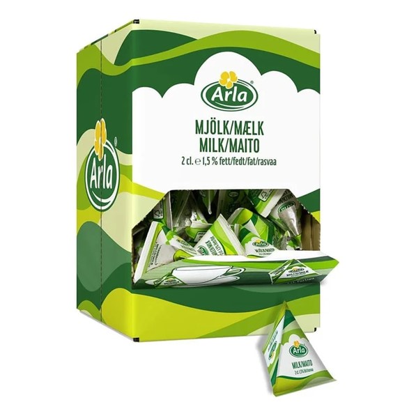 Kaffemjölk 1,5% 100 x 2 cl