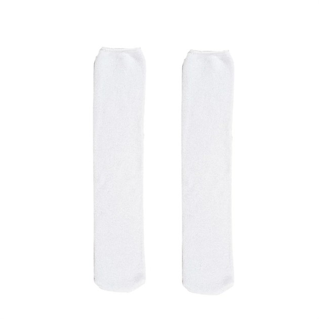 Frottéstrumpa Vård - recykled antistatisk vit onesize