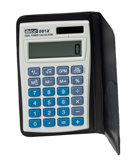 Miniräknare Pocket 081X 8 siffror