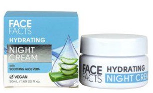 Ansiktskräm FACEFACTS NIGHTCREAM Hydrating 50ml