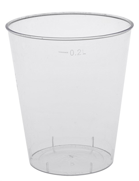 Glas engångs hårda 21cl 30st/fp