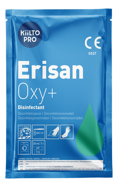Kiilto Pro Erisan Oxy+ Desinfektion 50 gramx50 påsar/krt