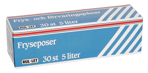 Plast/fryspåse 5l 30st/fp