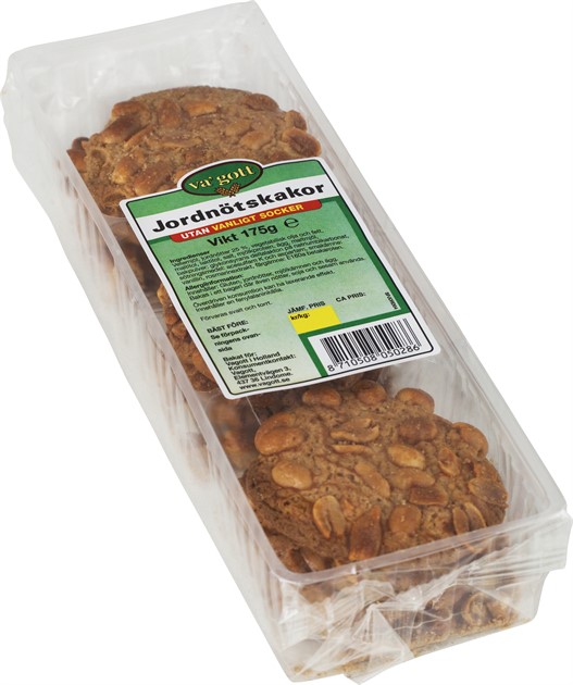 Kakor utan vanligt socker