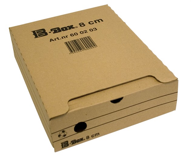 Arkivbox B-Box™ 8cm, Brun