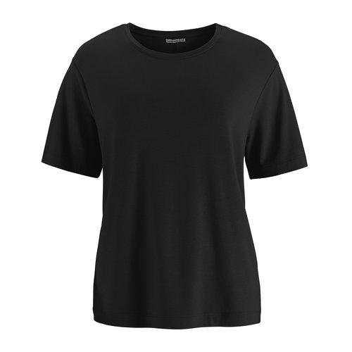 Topp av Bambu m kort ärm svart