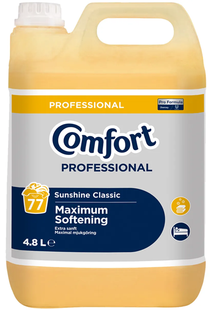 Sköljmedel Comfort Proff Sun Frech gul 4,8L