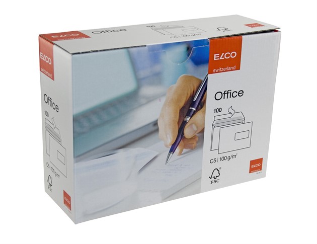 Kuvert C5 H2 100g  100st/fp